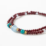 Celestial Harmony Gemstone Necklace