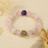 Zodiac Snake Guardian Crystal Bracelet