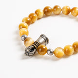 Golden Tiger's Eye & Vajra Bracelet