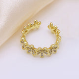 Golden Daisy Bloom Ring
