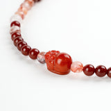 Agate Pixiu Guardian Qi Crystal Bracelet