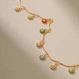 Daisy Charm Necklace