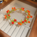 Red berries Bracelet