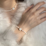 Elegance Blossom Pearl Bracelet