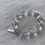 Clear Quartz & Sterling Silver Clarity Bracelet