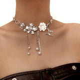 Celestial Blossom Charm Necklace