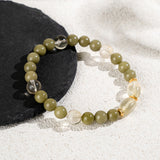 Citrine & Avocado Alashan Energy Bracelet