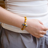 Golden Tiger's Eye & Vajra Bracelet