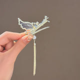 Iridescent Butterfly Hair Clip