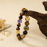 Zodiac Tiger Guardian Crystal Bracelet