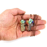 Tree of Life Healing Crystal Pendant Necklace