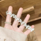 Silver Butterfly Vine Bracelet