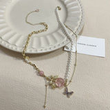 Rose Garden Pearl Necklace