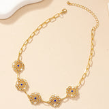 Celestial Bloom Choker Necklace