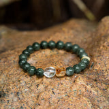 Green Phantom Quartz Energy Bracelet