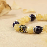 Zodiac Pig Guardian Crystal Bracelet