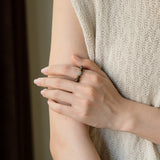 Qi Nan Agarwood & Jade Harmony Ring