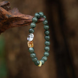 Green Phantom Quartz Energy Bracelet