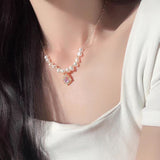 Moonlit Elegance Baroque Pearl Necklace