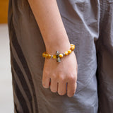 Golden Tiger's Eye & Vajra Bracelet