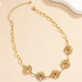 Celestial Bloom Choker Necklace