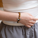 Yellow Tiger's Eye & Vajra Bracelet