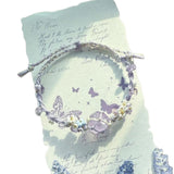 Amethyst Serenity Macrame Bracelet