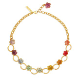 Aurora Bloom Crystal Necklace