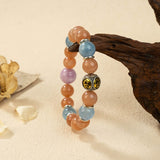 Zodiac Monkey Guardian Crystal Bracelet
