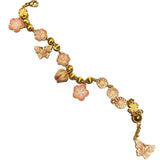 Blossom Butterfly Charm Bracelet