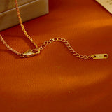 Golden Lotus Pendant Necklace