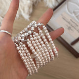 Elegant Pearl Harmony Bracelet
