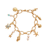 Oceanic Harmony Charm Bracelet
