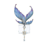 Iridescent Mermaid Tail Hair Clip