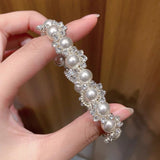 Luna Elegance Pearl & Crystal Bracelet