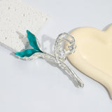 Mermaid Tail Pearl Hair Clip
