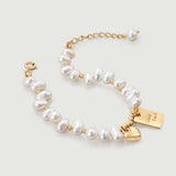 Good Luck Pearl Charm Bracelet