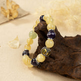 Zodiac Pig Guardian Crystal Bracelet