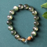 Rutilated Quartz Growth Bracelet