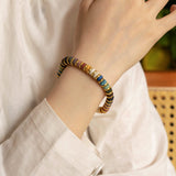 Multicolor Volcanic Stone Bracelet