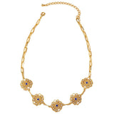 Celestial Bloom Choker Necklace