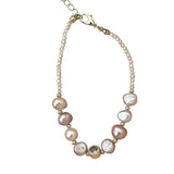 Elegant Pink Freshwater Pearl Bracelet