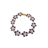 Blue Blossom Charm Bracelet