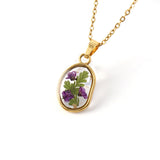 Eternal Bloom Resin Necklace