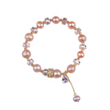 Blush Harmony Pearl & Crystal Bracelet