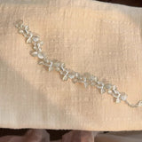 Silver Butterfly Vine Bracelet
