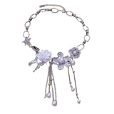 Celestial Blossom Charm Necklace