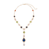 Celestial Garden Gemstone Necklace