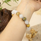 Zodiac Dog Guardian Crystal Bracelet