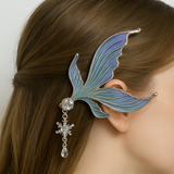 Iridescent Mermaid Tail Hair Clip